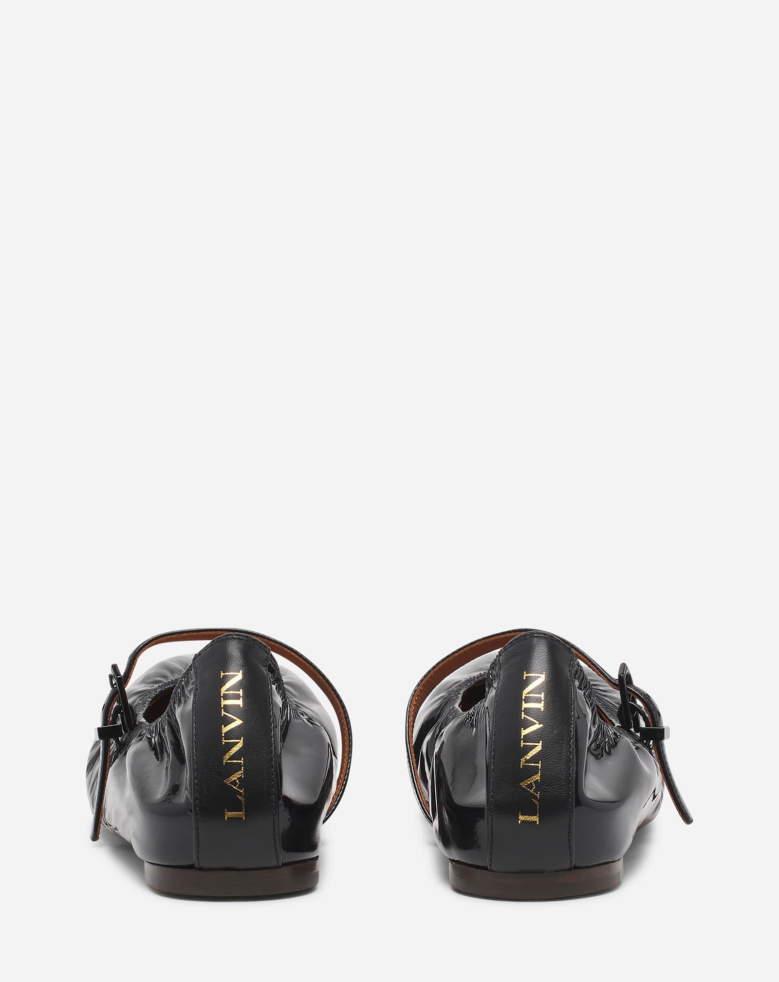 Lanvin MARY JANE IN GLOSSY LEATHER, Alternate, color, 