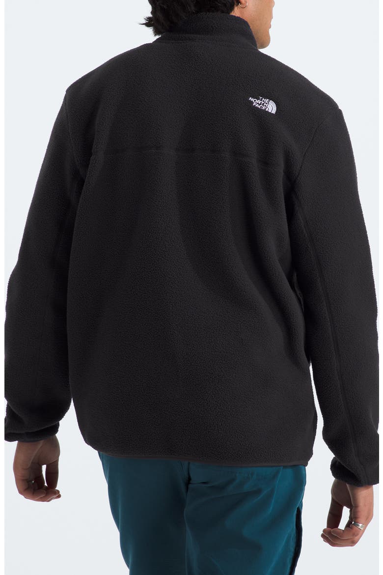 Yumiori Half Zip Recycled Fleece Pullover, Alternate, color, TNF BLACK/ TNF BLACK