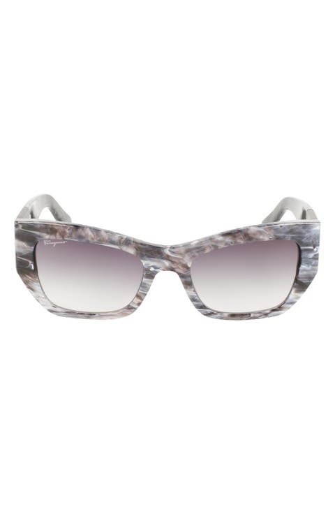 54mm Modified Rectangular Sunglasses