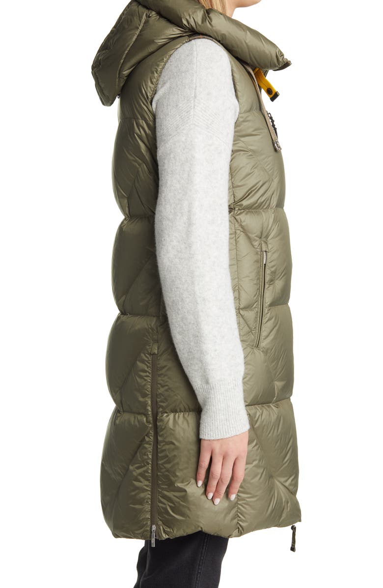 Parajumpers Zuly Long Puffer Vest, Alternate, color,