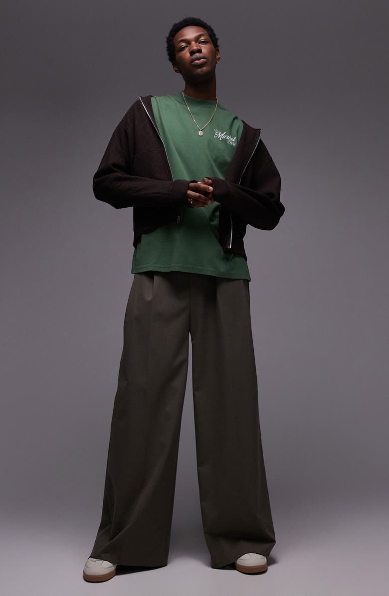 Topman Market Fresh Graphic T-Shirt, Alternate, color,