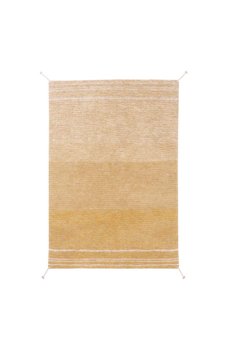 Lorena Canals Reversible Washable Rug Twin Amber, Main, color, Amber