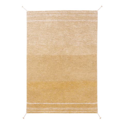 Reversible Washable Rug Twin Amber