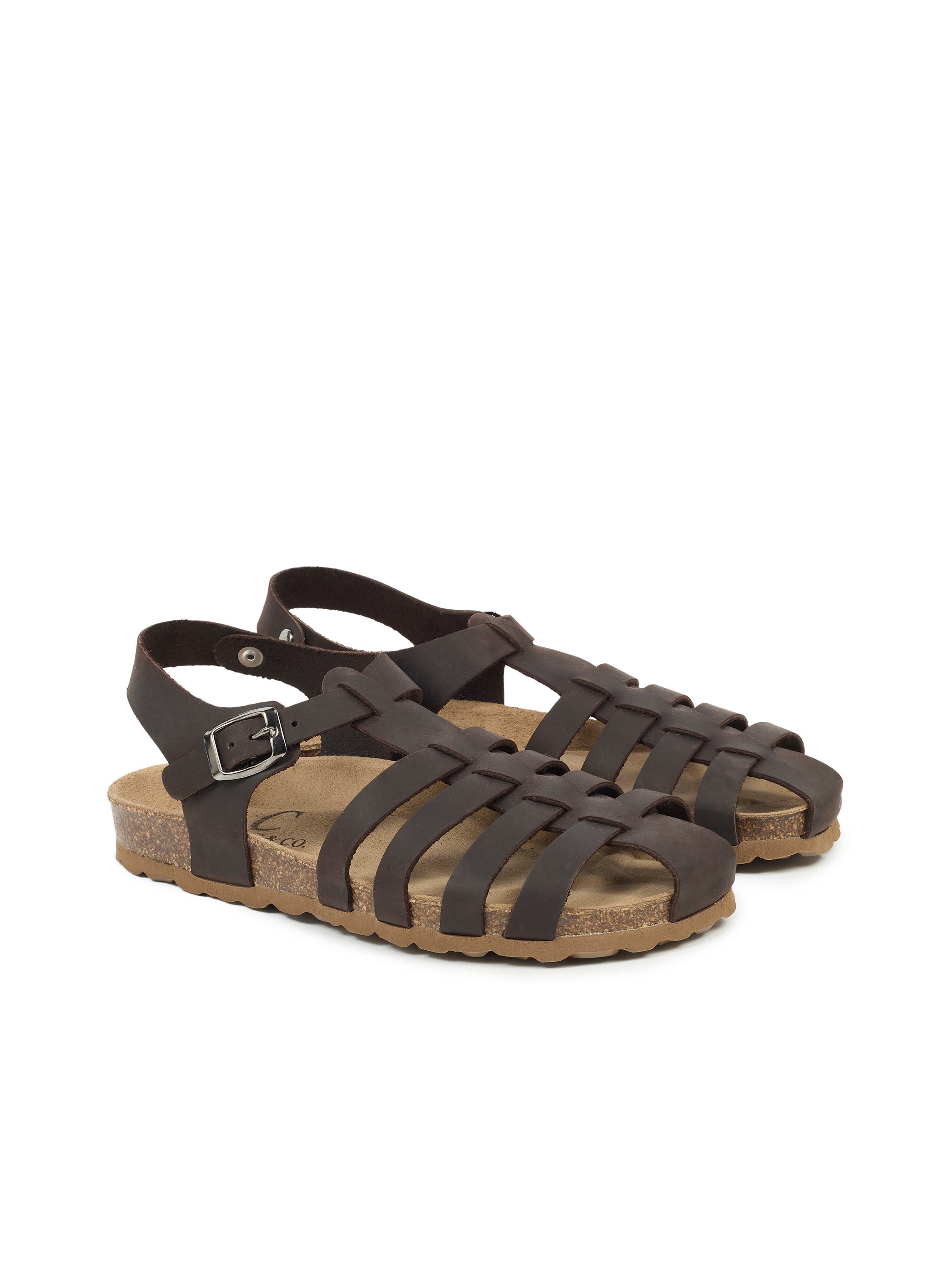 Fisherman's Flat Sandal, Alternate, color, EBONY