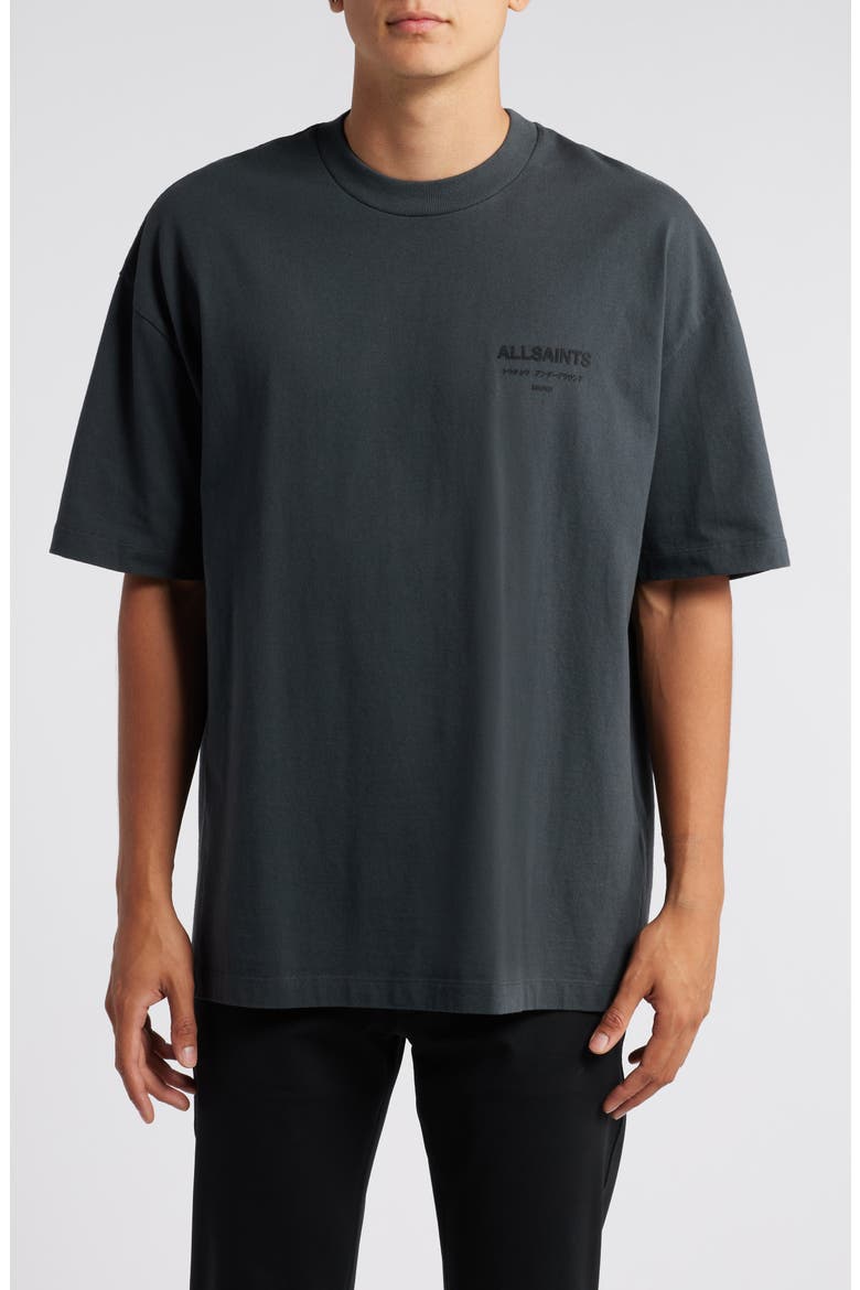 Xander Crewneck T-Shirt, Main, color, CARTER GREY