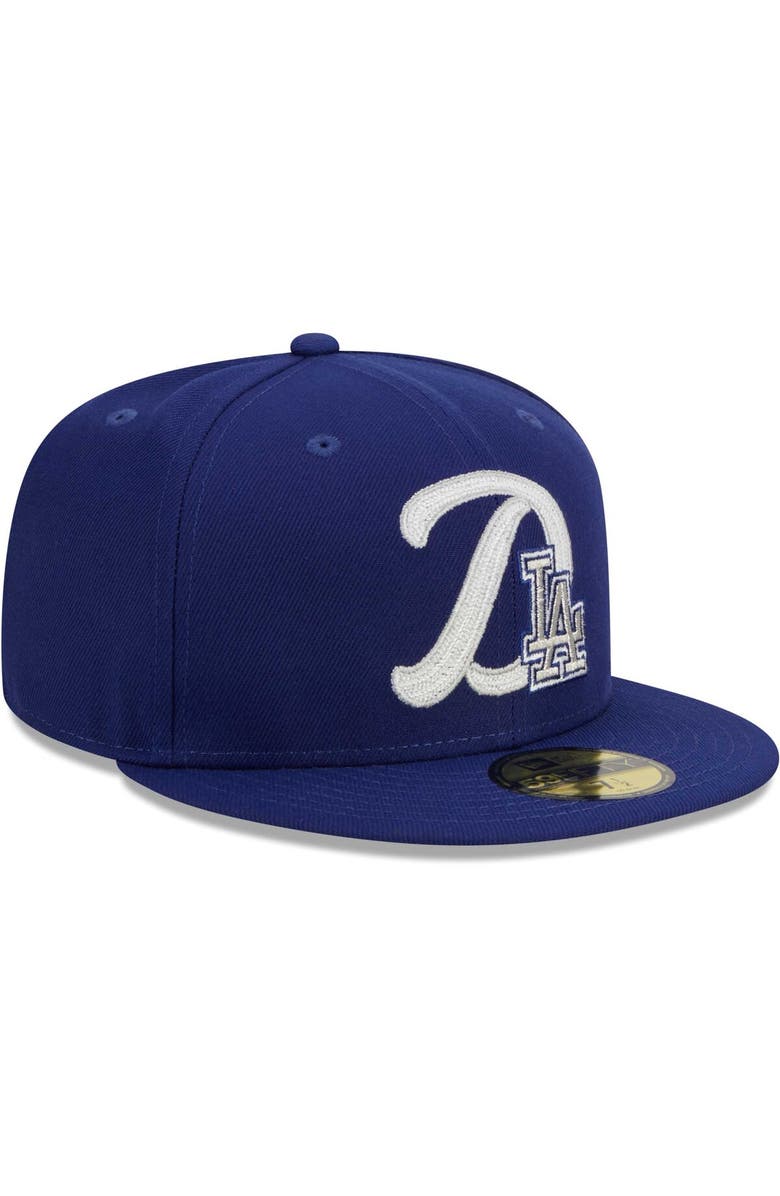 New Era Men's New Era Royal Los Angeles Dodgers Duo Logo 59FIFTY Fitted Hat, Alternate, color, Royal