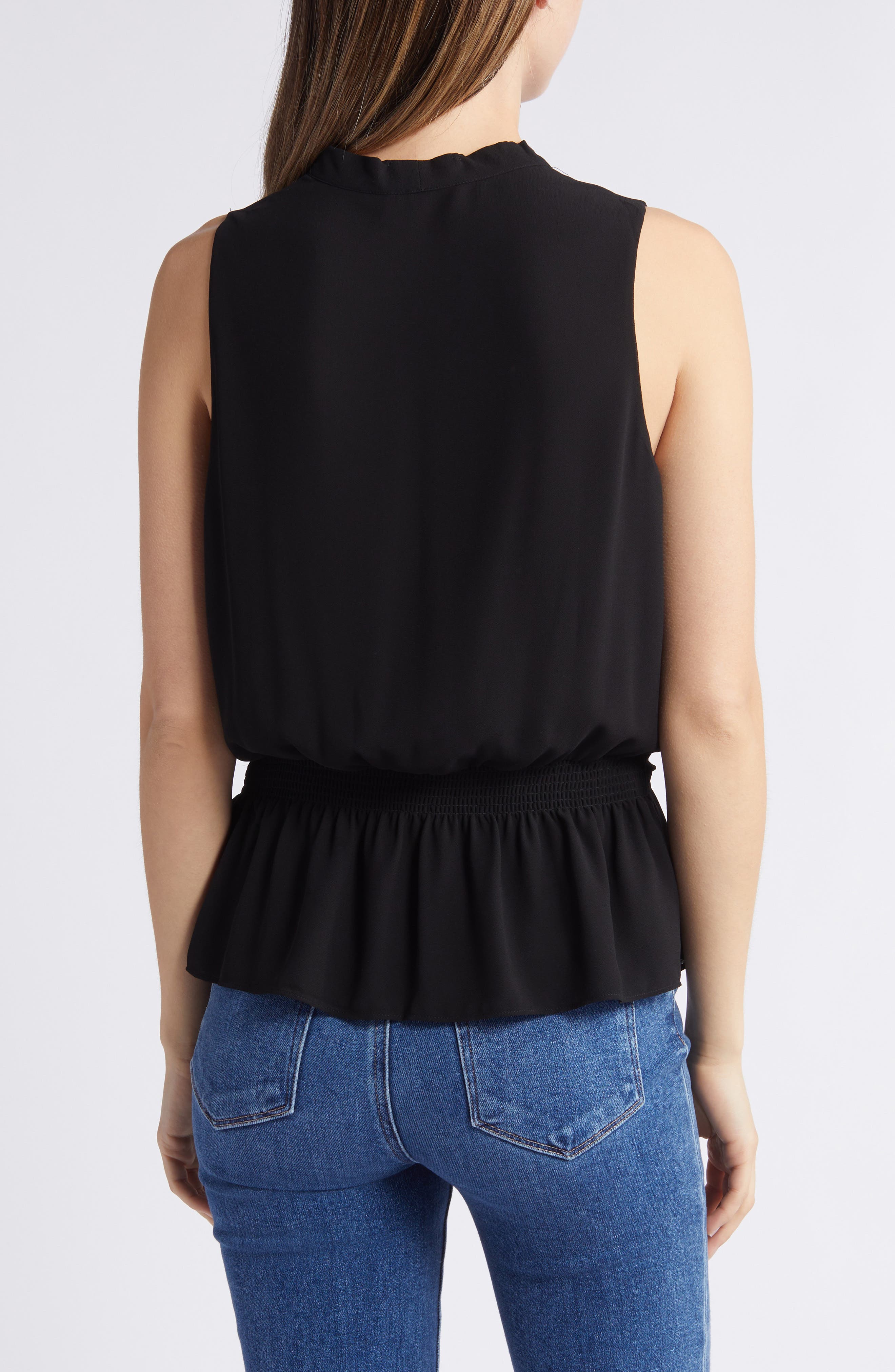 Golriz Wrap Tie Waist Sleeveless Top - image 2