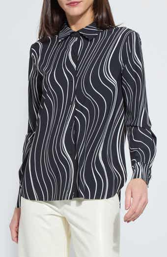 Connie Slim Fit Animal Print Button-Up Shirt