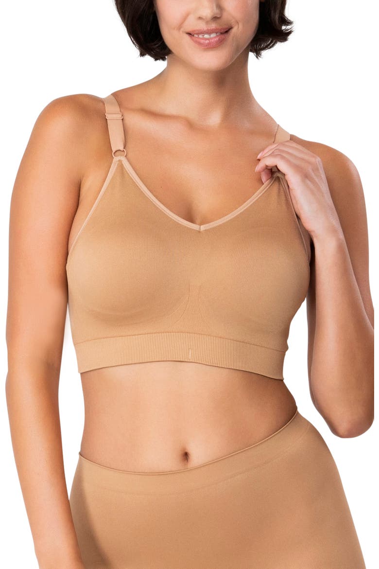 Full Coverage Comfort Bra, Main, color, Coffee