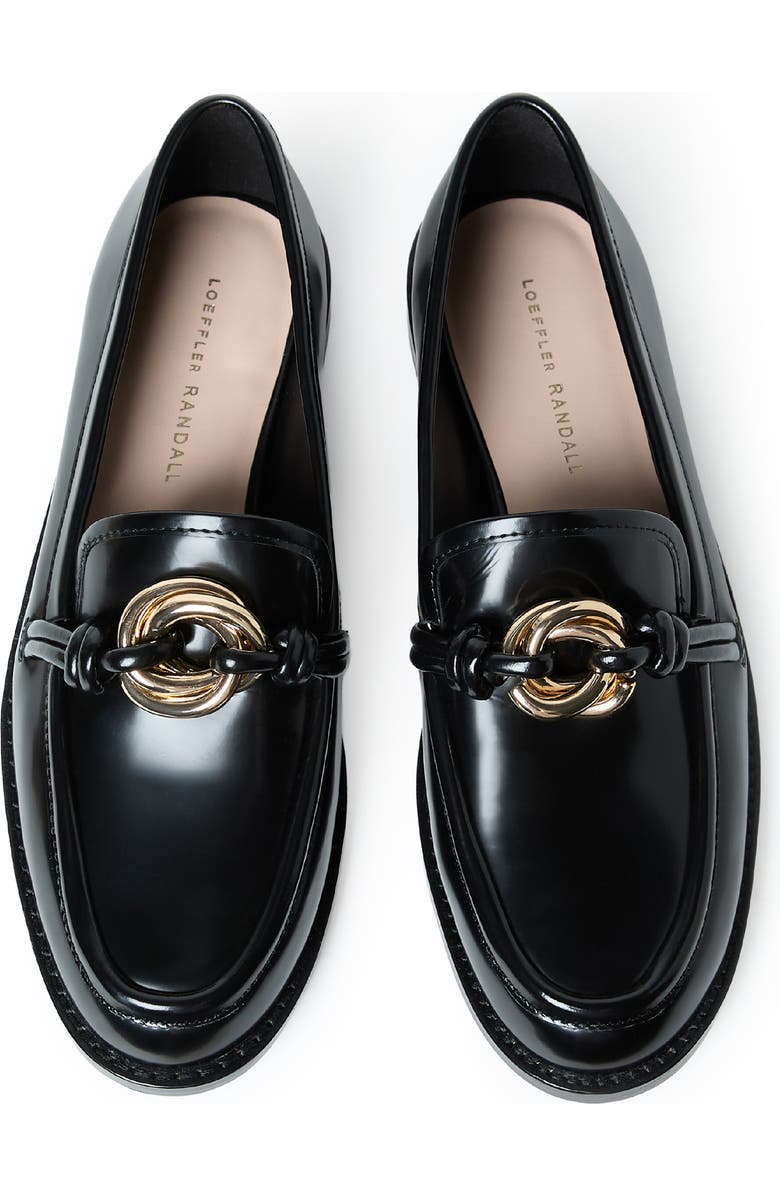 Loeffler Randall Roma Loafer, Alternate, color, Black