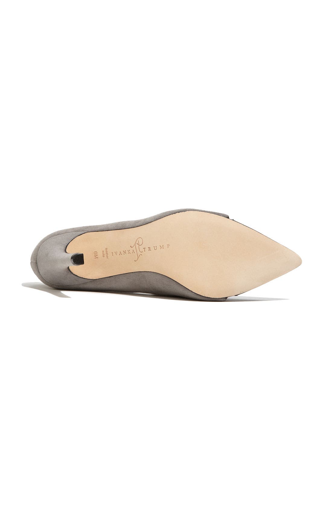 'Gurdia' Pump, Alternate, color, GREY/ BLACK SUEDE