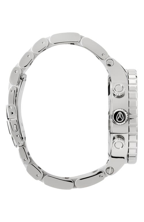 Nixon 51-30 Chronograph Bracelet Watch, 51mm In White