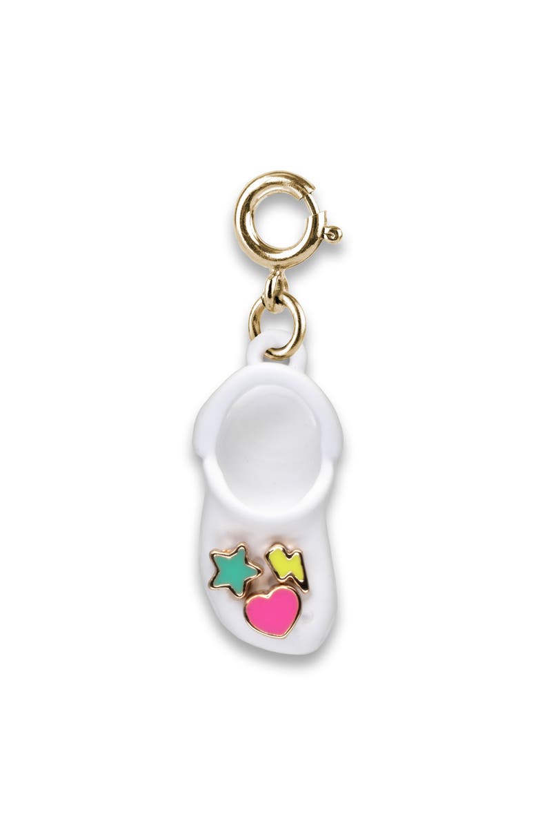 CHARM IT!<sup>®</sup> Kids' Clog Charm, Main, color, White