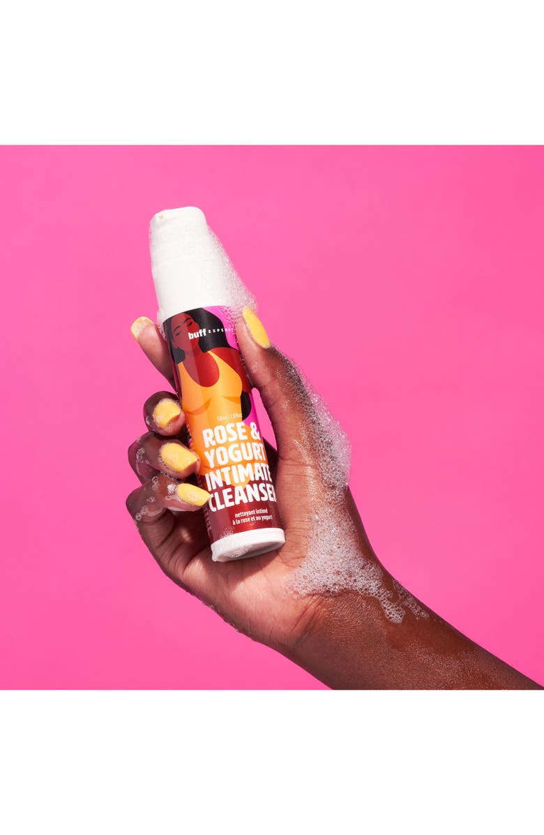 Buff Experts Rose & Yogurt Intimate Cleanser, Alternate, color, 