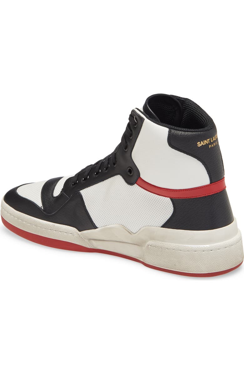 Saint Laurent SL24 High Top Sneaker, Alternate, color,