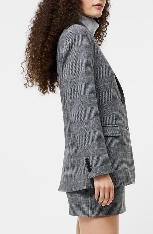 French Connection Owen Plaid Suiting Jacket In Gray