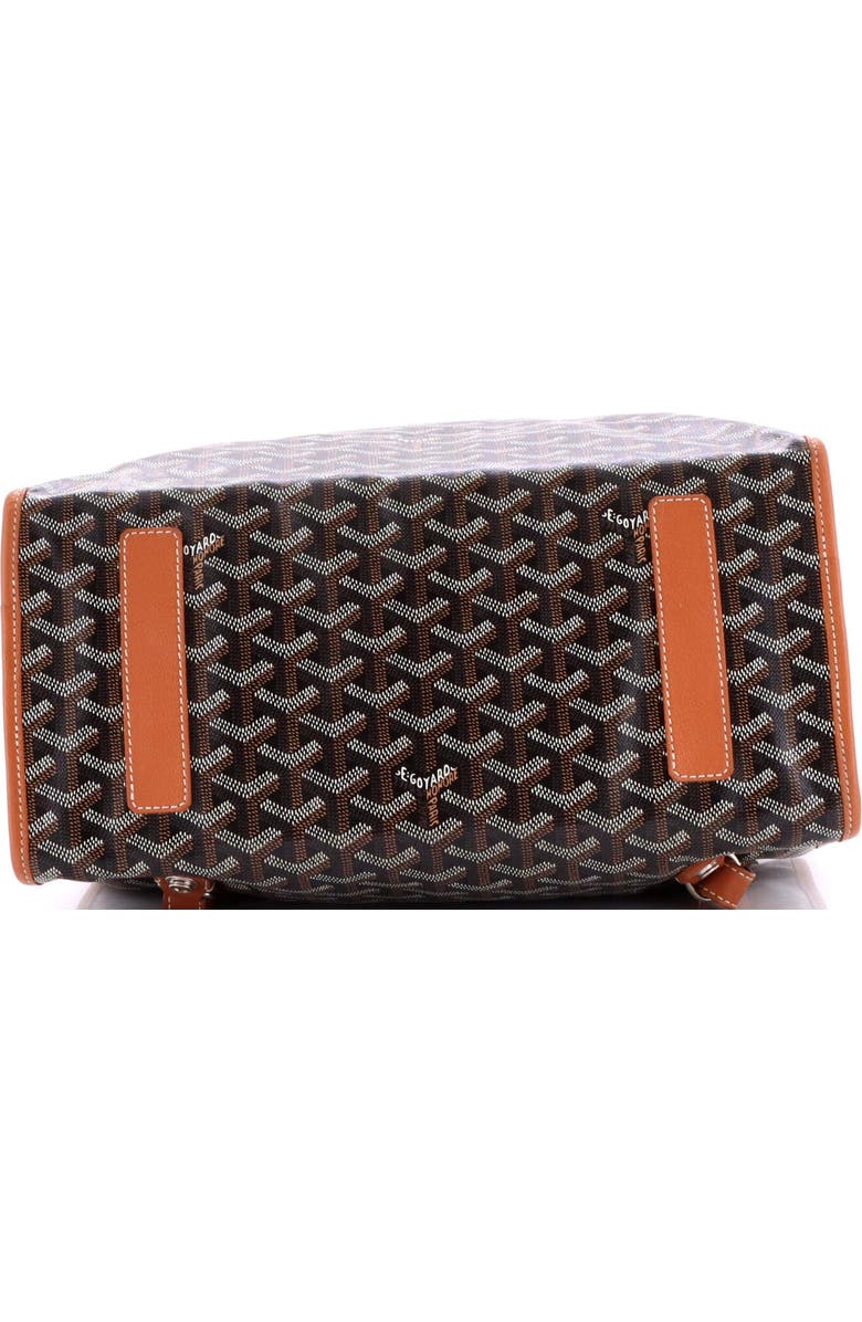 Pre-Owned Goyard Saint Leger Briefcase Backpack Coated Canvas, Alternate, color,