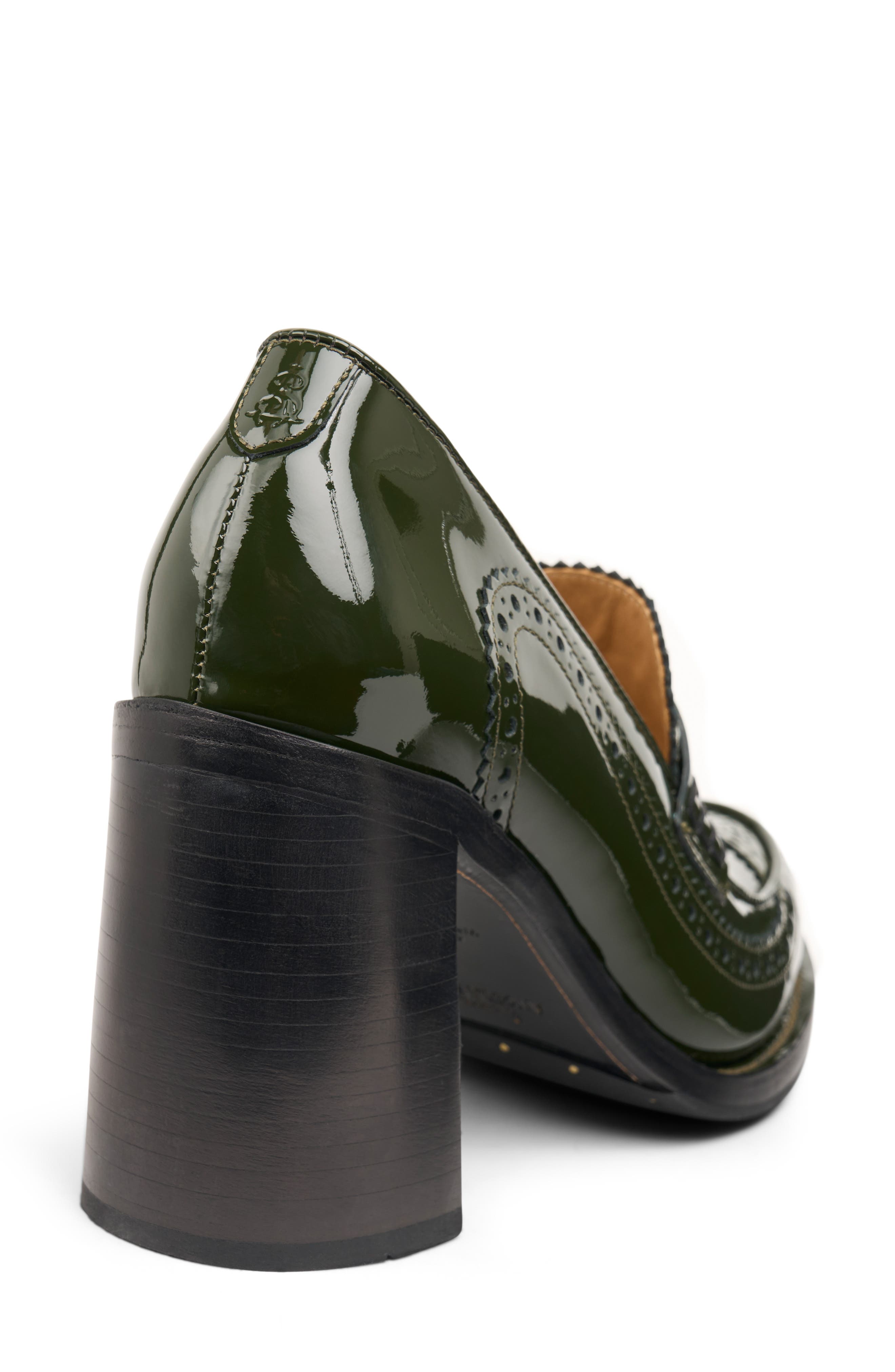 The Office of Angela Scott Mrs. Sophia Wingtip Penny Loafer Pump, Alternate, color, 