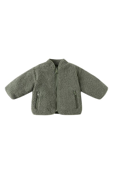 Faux Shearling Zip Jacket (Baby)