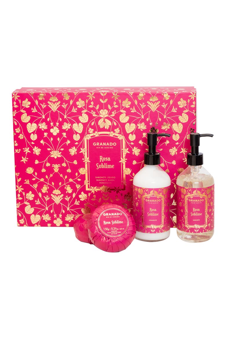 Rosa Sublime 3-Piece Gift Set, Main, color, NO COLOR