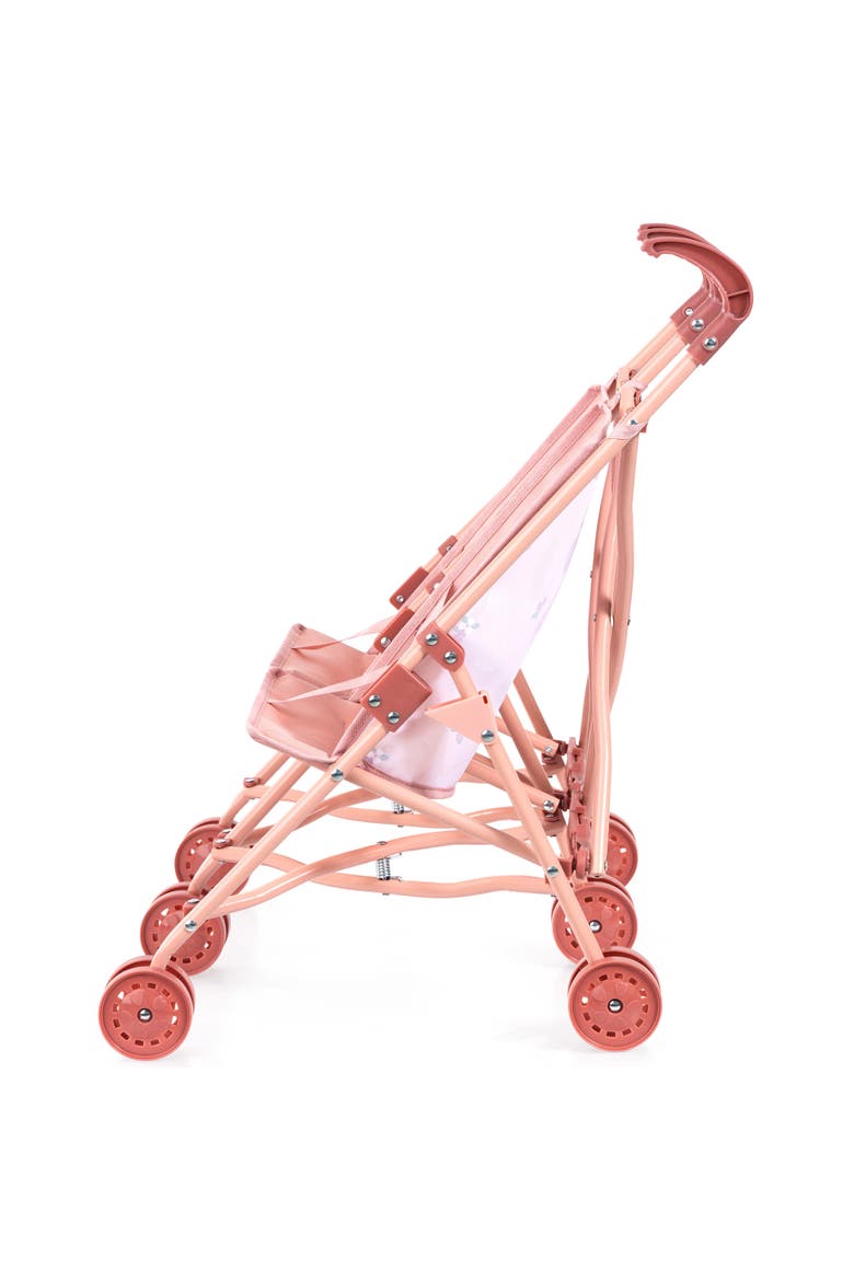 Doll Twin Buggy Double Umbrella Stroller Fits 18" Dolls, Ages 18mo+, Alternate, color, Multicolored