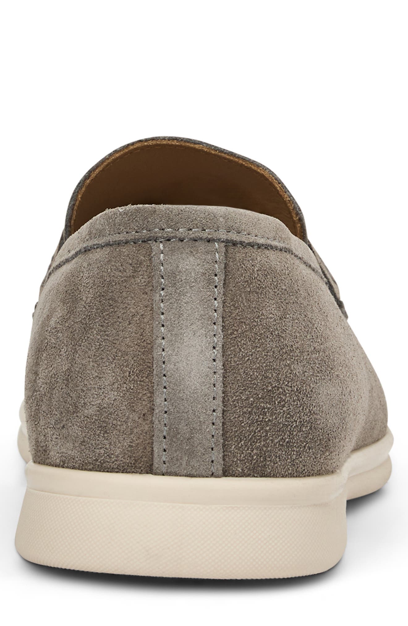 Bruno Magli Patrizio Penny Loafer, Alternate, color, Grey Suede