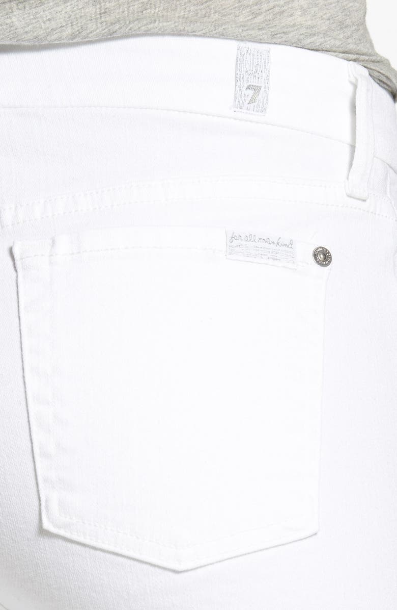 7 For All Mankind <sup>®</sup> 'The Skinny' Skinny Jeans, Alternate, color, 