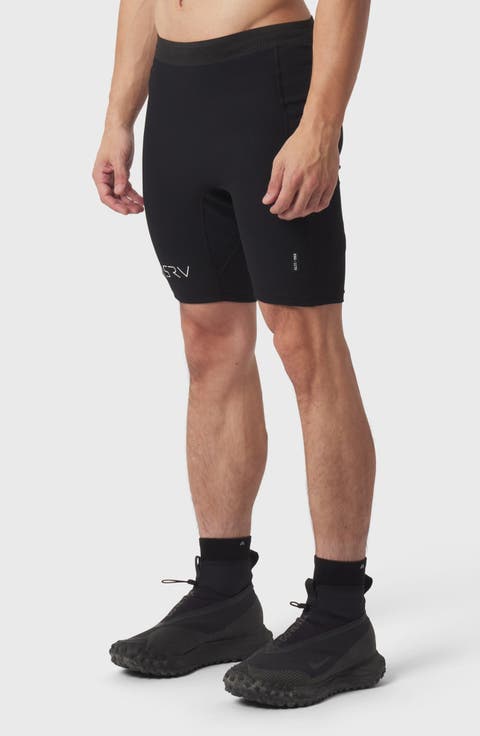 Lycra Ribbed Run Half-Tight