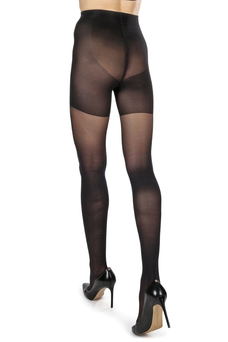 Second Skin Power Shape Tights, Alternate, color, BLACK