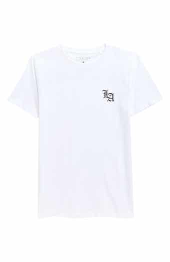 DENIM AND FLOWER Kids' Puff Print LA Graphic T-Shirt