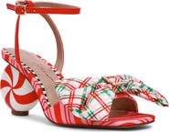 Betsey Johnson Rudolph Orb Heel Sandal