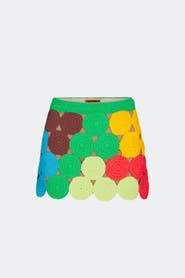SIMONMILLER Crochet Beep Beep Mini Skirt