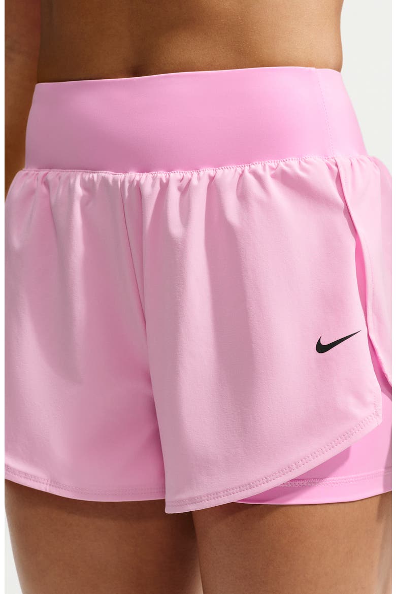Dri-FIT Performance Shorts, Alternate, color, PINK RISE/ BLACK