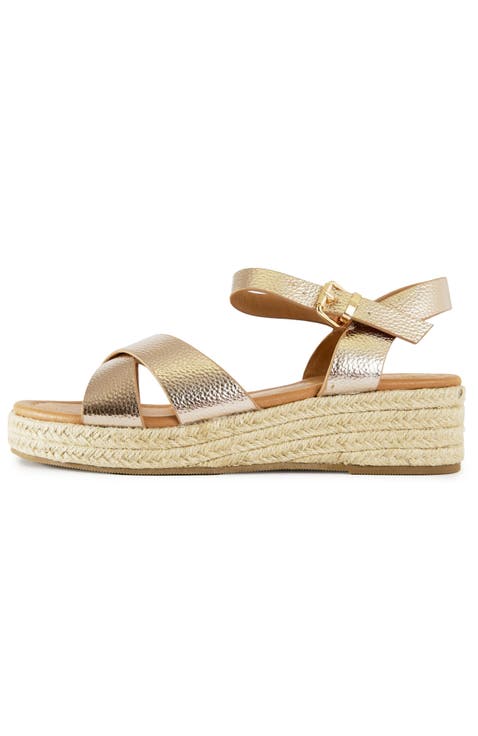 Pekoe Espadrille Ankle Strap Sandals