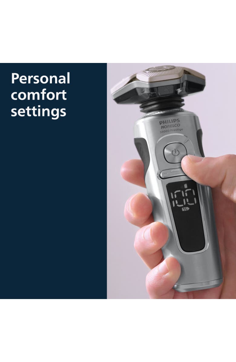 Philips Norelco S9000 Prestige, Wet & Dry Shaver with Precision Trimmer and Premium Case, Alternate, color,