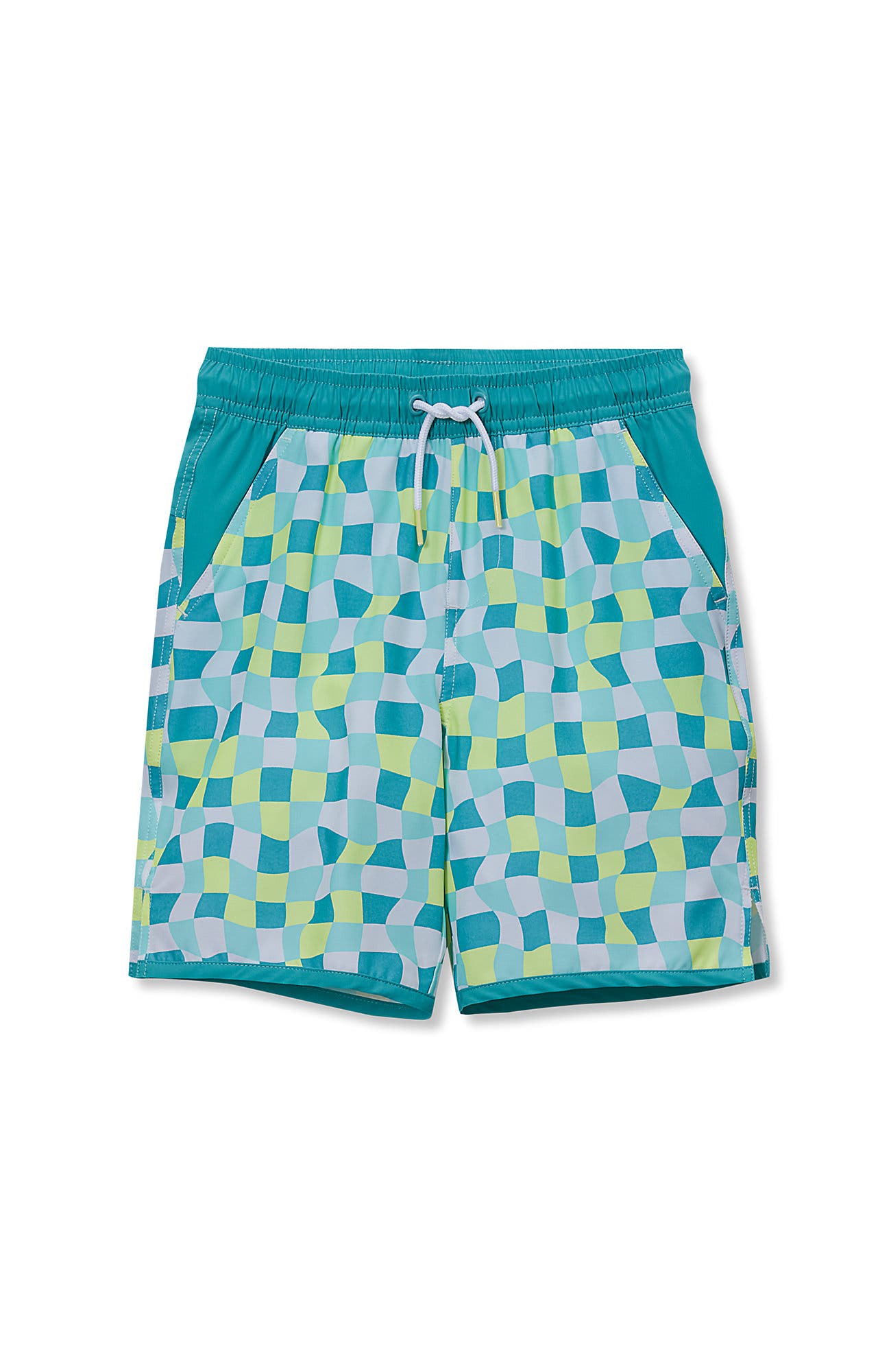 Checkers/Turquoise
