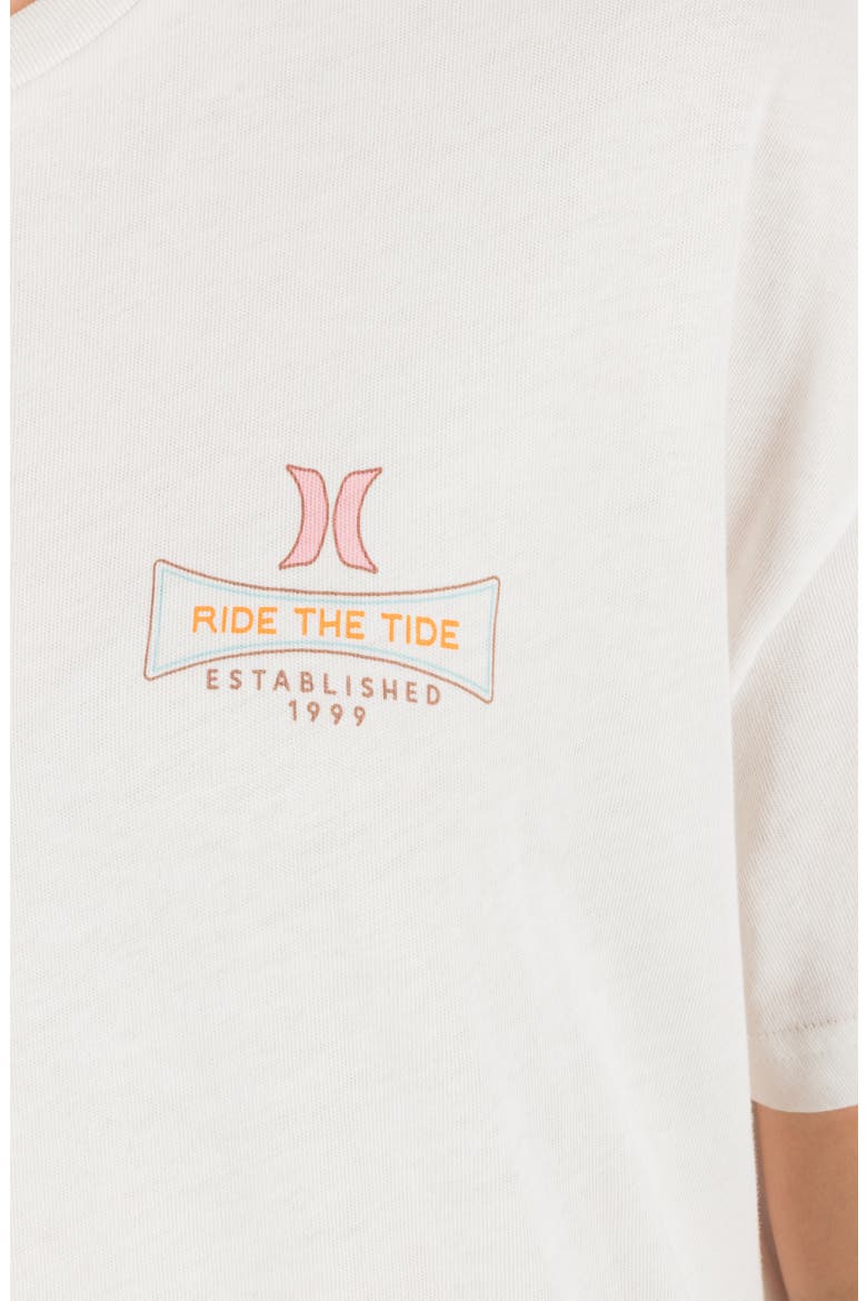 Tide Chaser Graphic Boyfriend T-Shirt, Alternate, color, TOFU
