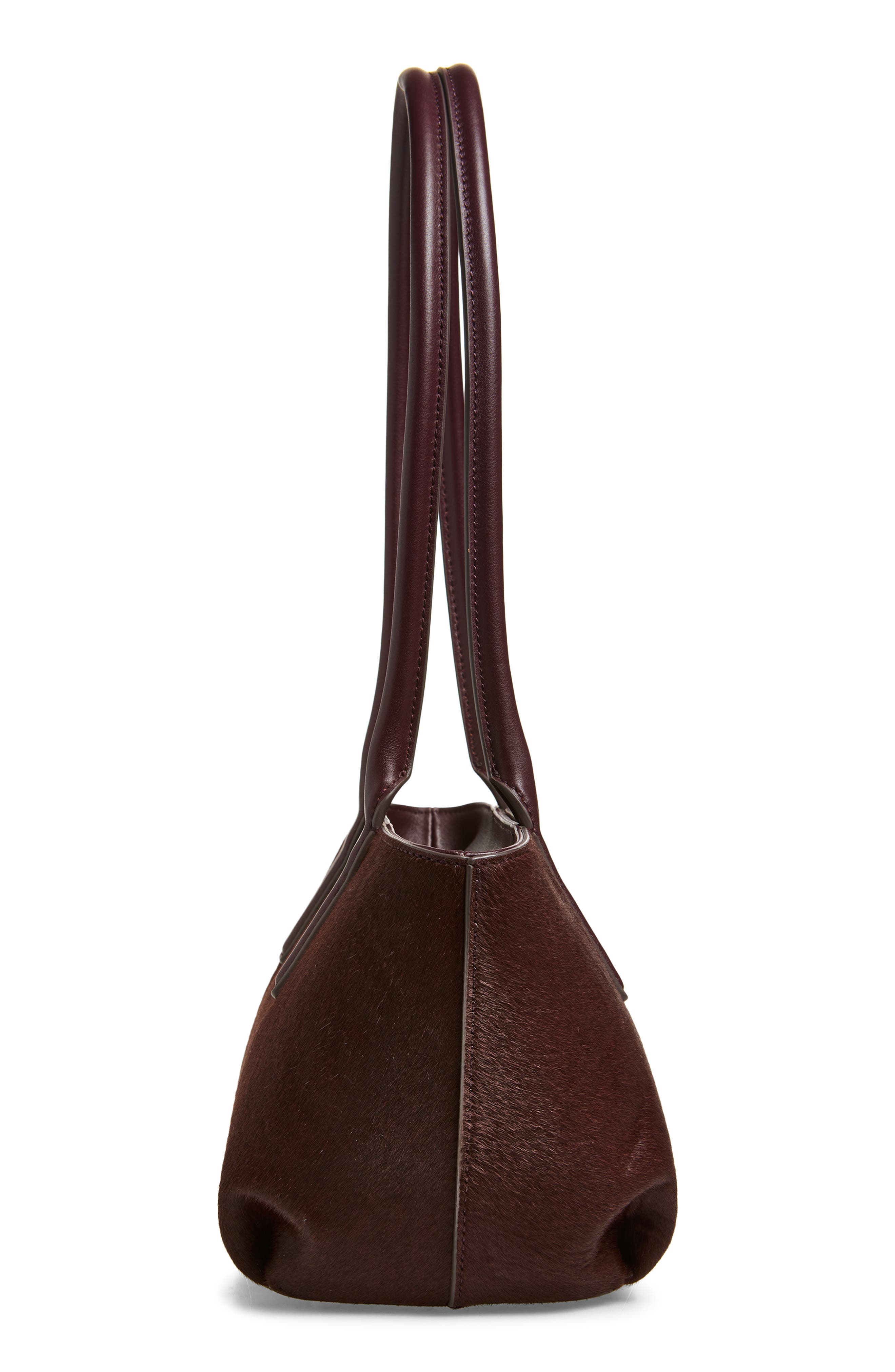 Realm Genuine Calf Hair Satchel, Alternate, color, BLACKBERRY CALF HAIR