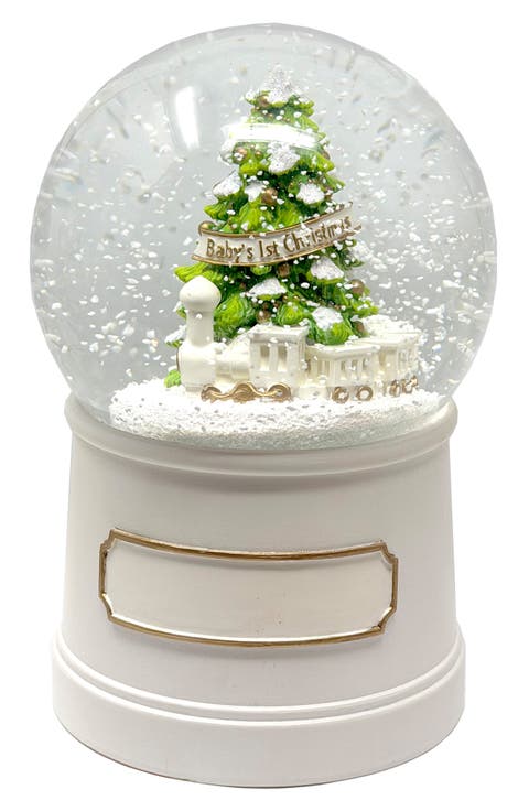 Kids' Baby's First Christmas Train Snow Globe