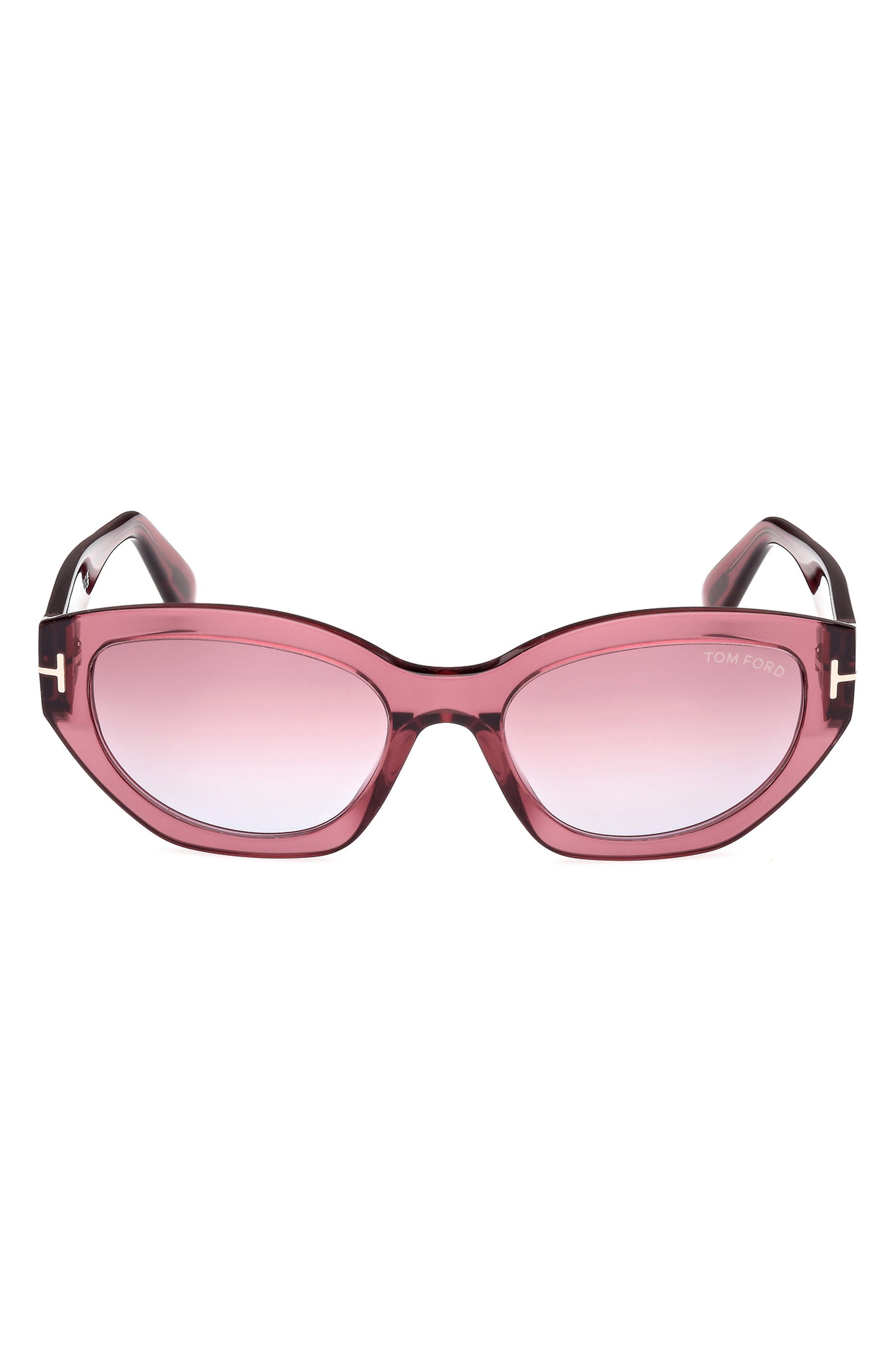 TOM FORD Penny 55mm Geometric Sunglasses