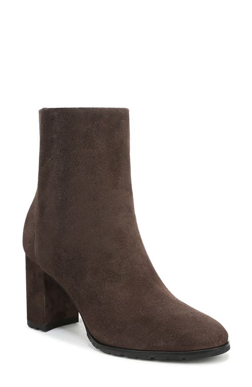 Vince Elora Lugged Plain Toe Bootie In Brown