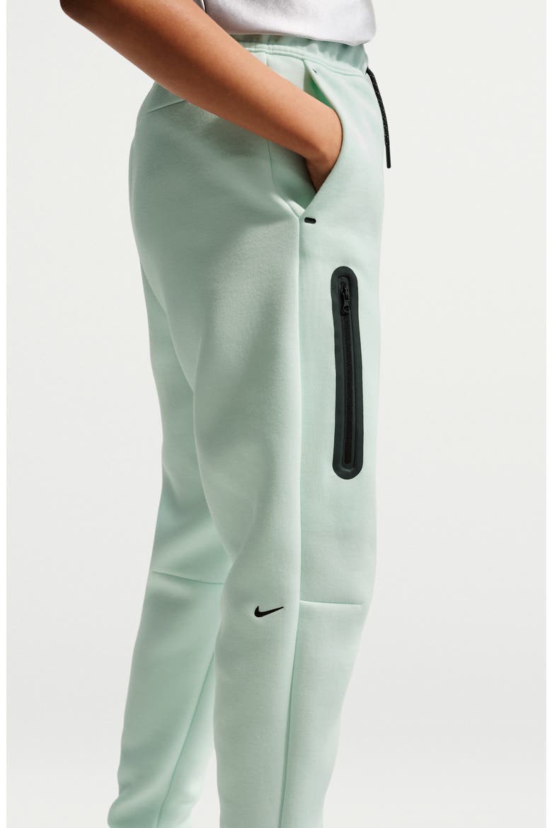 Kids' Sportswear Tech Fleece Joggers, Alternate, color, BARELY GREEN/ BLACK