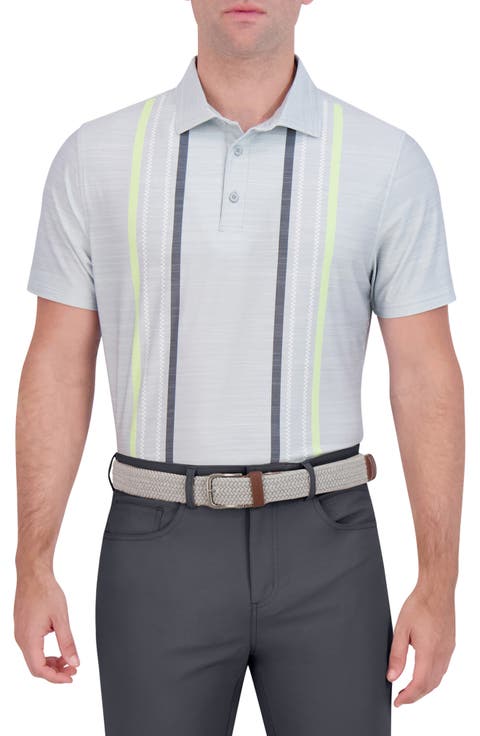 Checkerboard Vertica Jersey Golf Polo