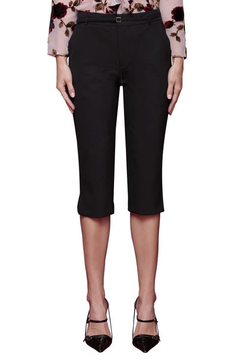 High Waist Capri Pants