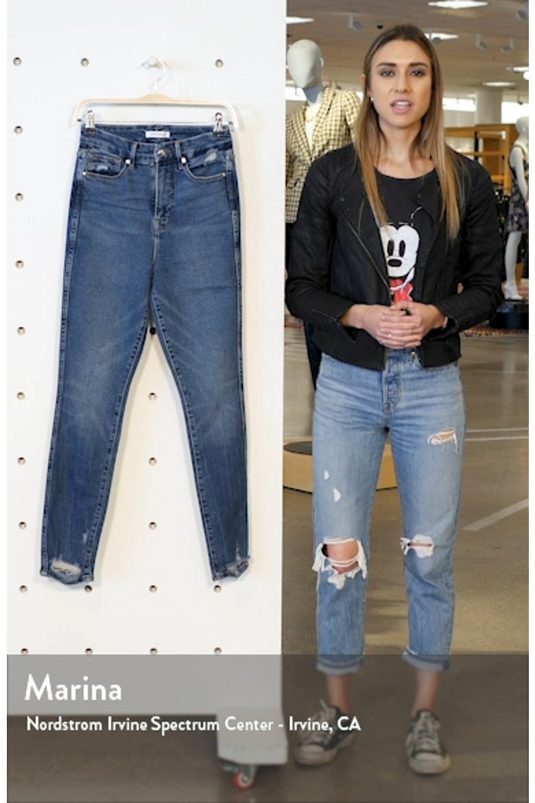 Good Curvy High Waist Skinny Jeans video