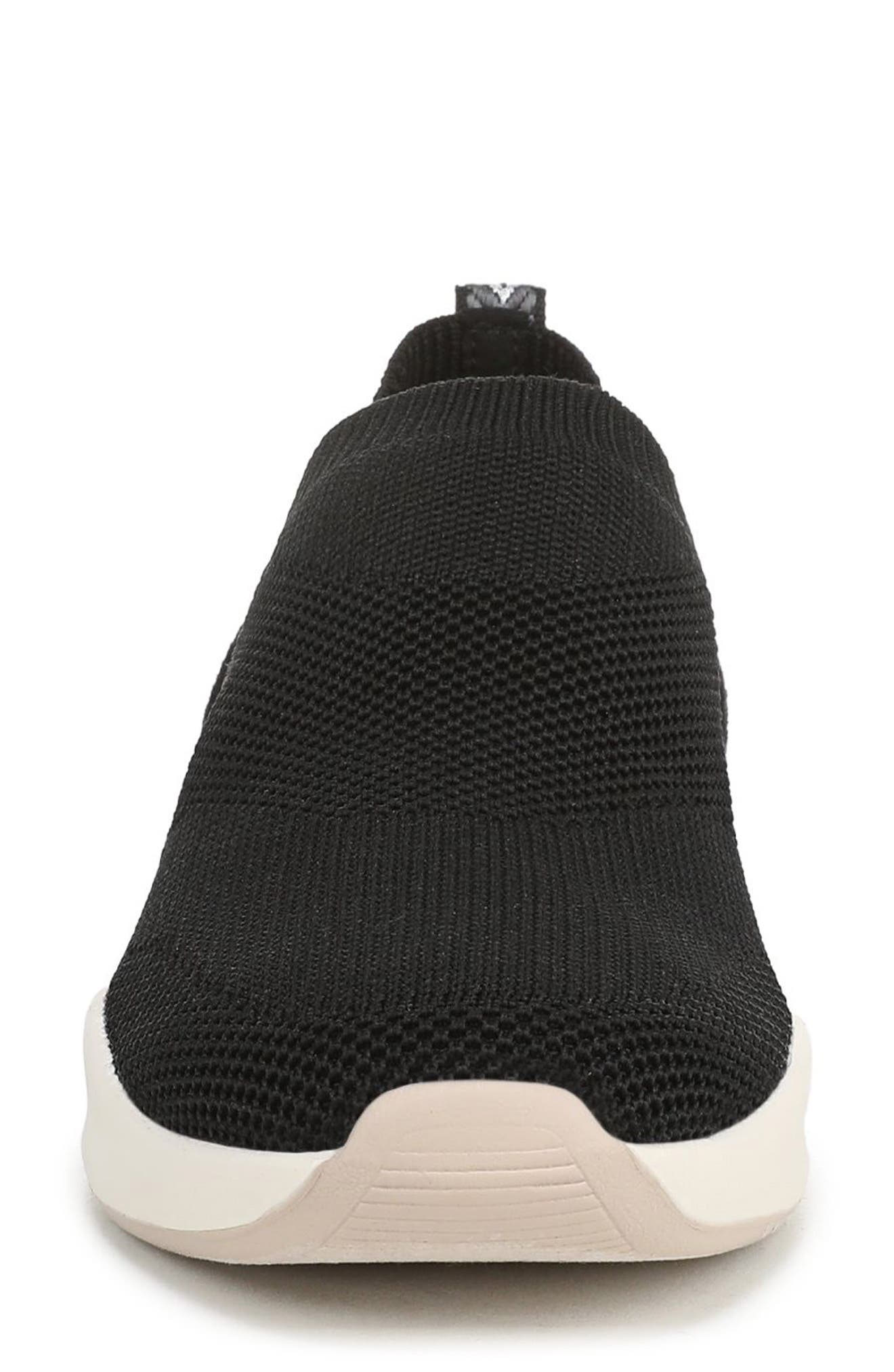 LifeStride Upbeat Slip-On Sneaker, Alternate, color, Black Engineered Knit