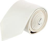 Trafalgar Sutton Solid Color Silk Necktie