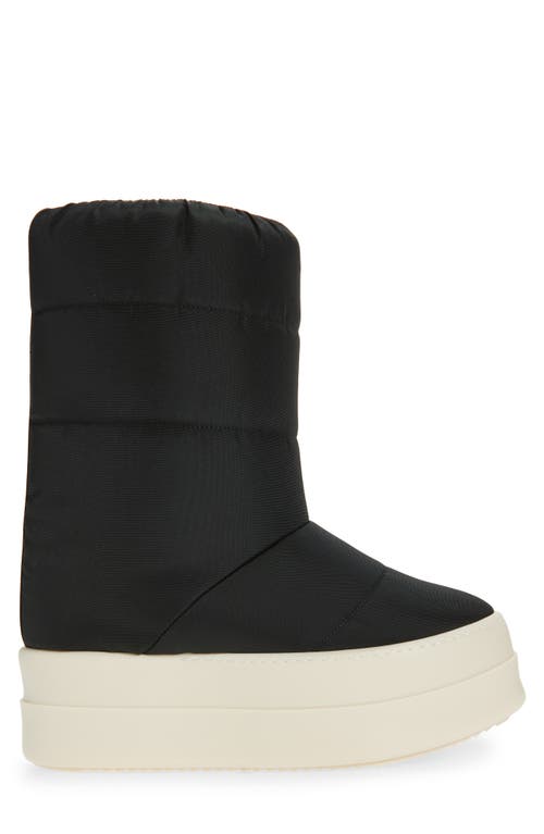 Rick Owens Drkshdw Darkshadow Mega Bumper Lunar Boot In Black