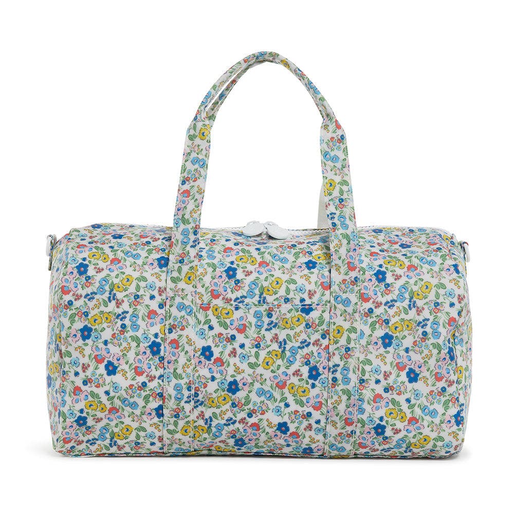 TRVL Design Posies Floral Duffel, Main, color, Multi