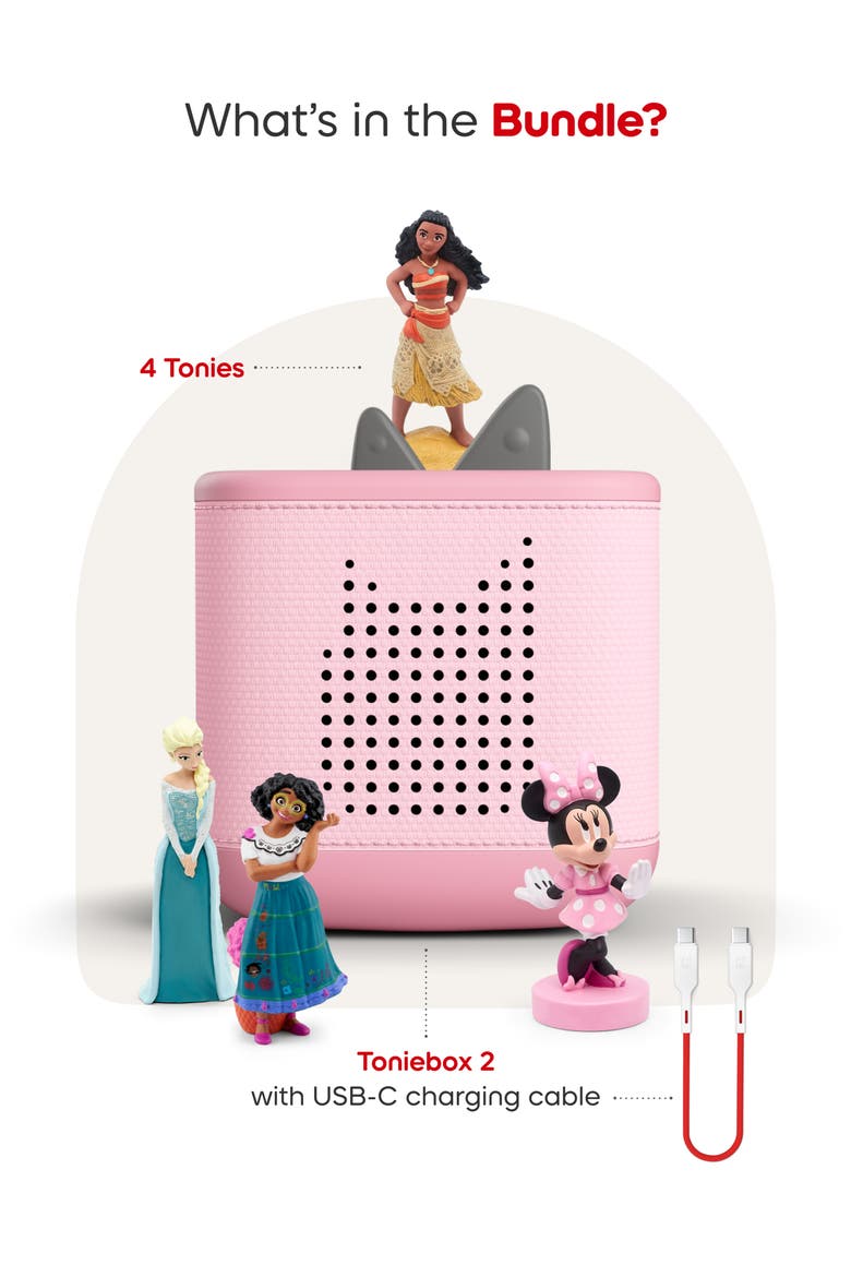 Toniebox 2 Disney® Bundle Set, Alternate, color, MULTICOLOR